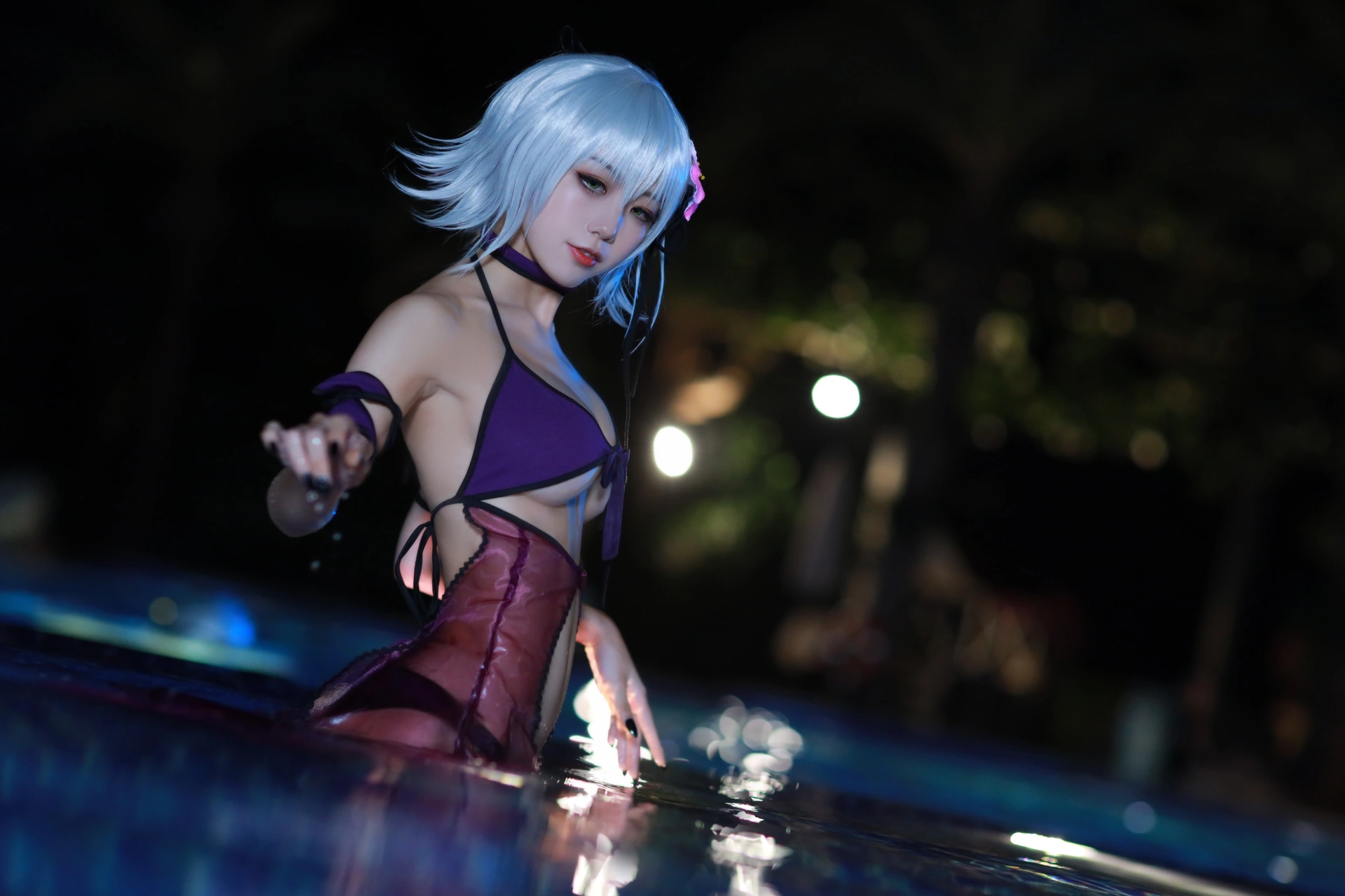 水淼Aqua - NO.70 贞德泳装 3