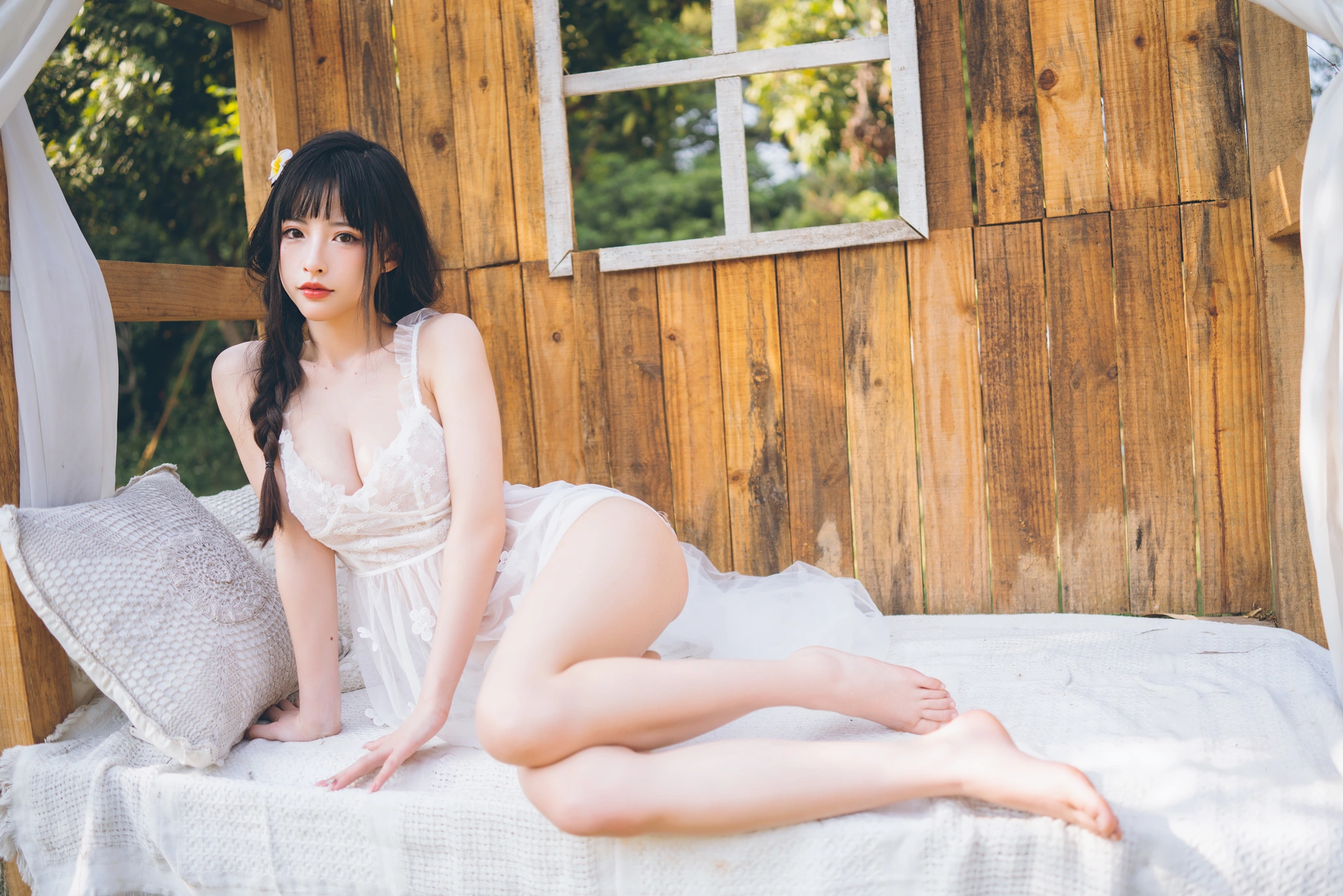 清水由乃 - NO.21 田园蕾丝裙 2